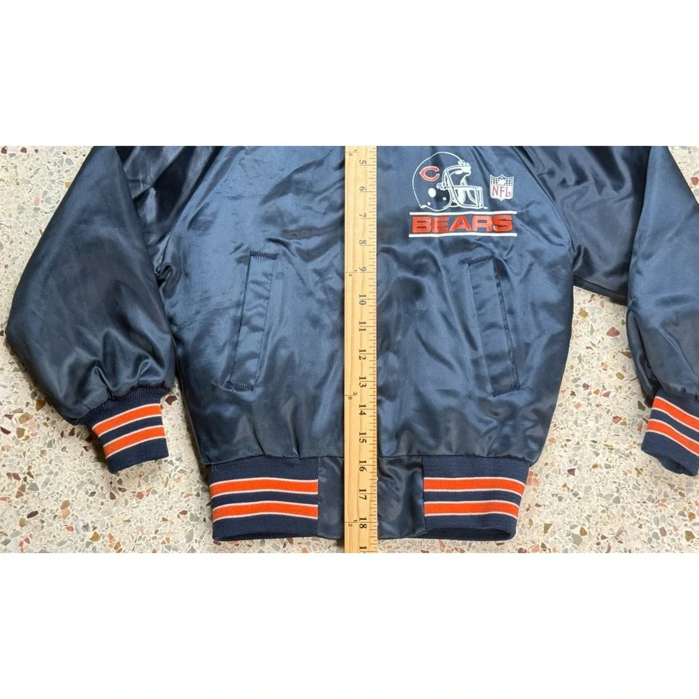 Chalk Line NFL Vintage Chicago Bears Snap Button Toddler Bomber Jacket Size‎ 6/8